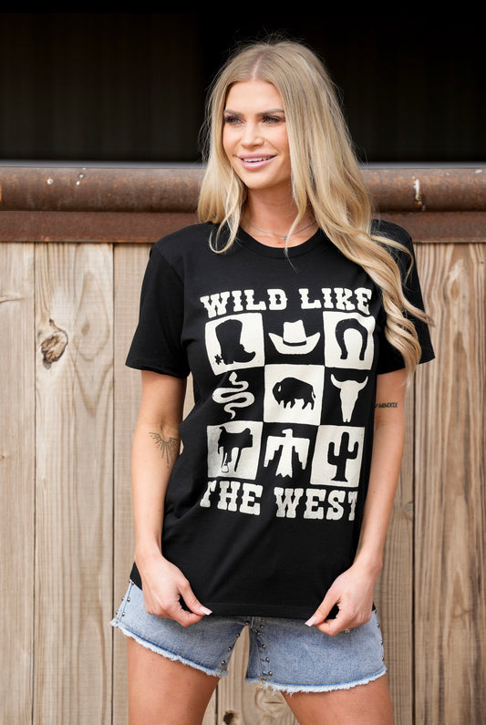 WILD LIKE THE WEST T-SHIRT