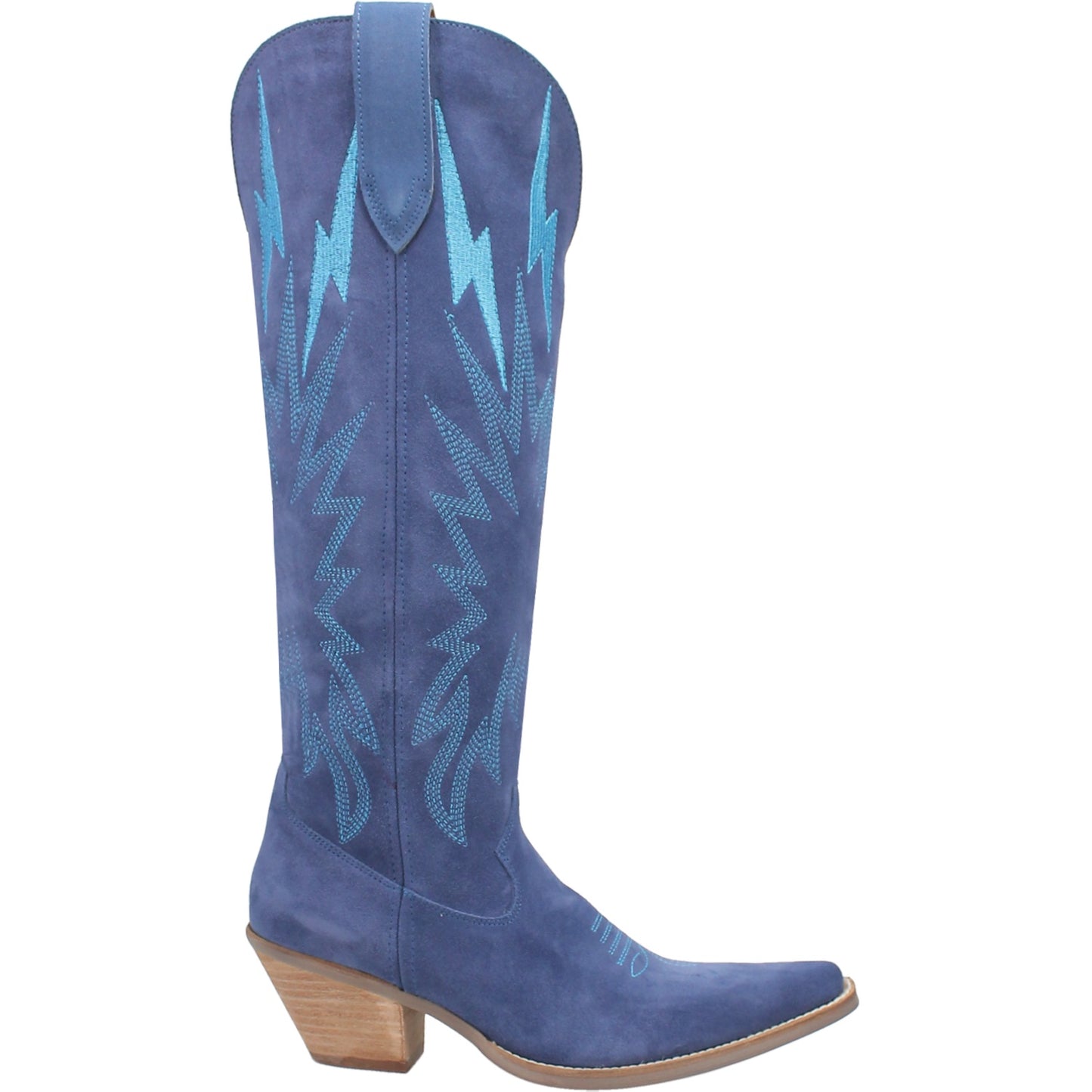 THUNDER ROAD BLUE BOOTS