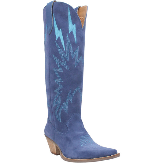 THUNDER ROAD BLUE BOOTS
