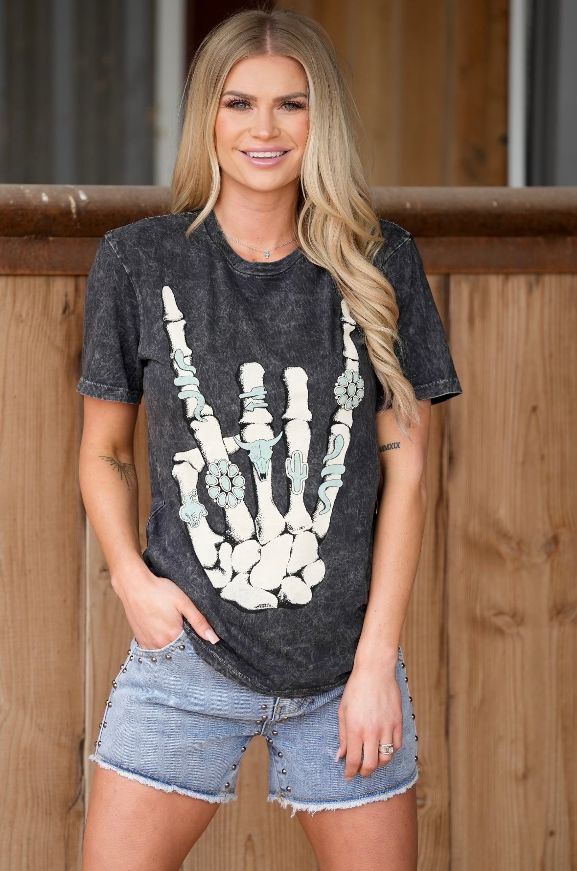 TURQUOISE TILL DEATH T-SHIRT ￼